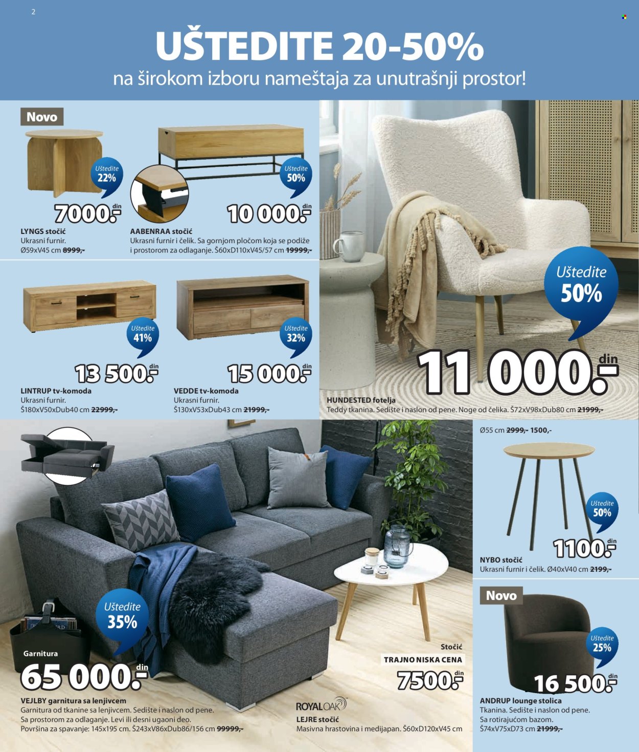JYSK katalog  - 26.08.2026 - 01.09.2026. Stranica 2