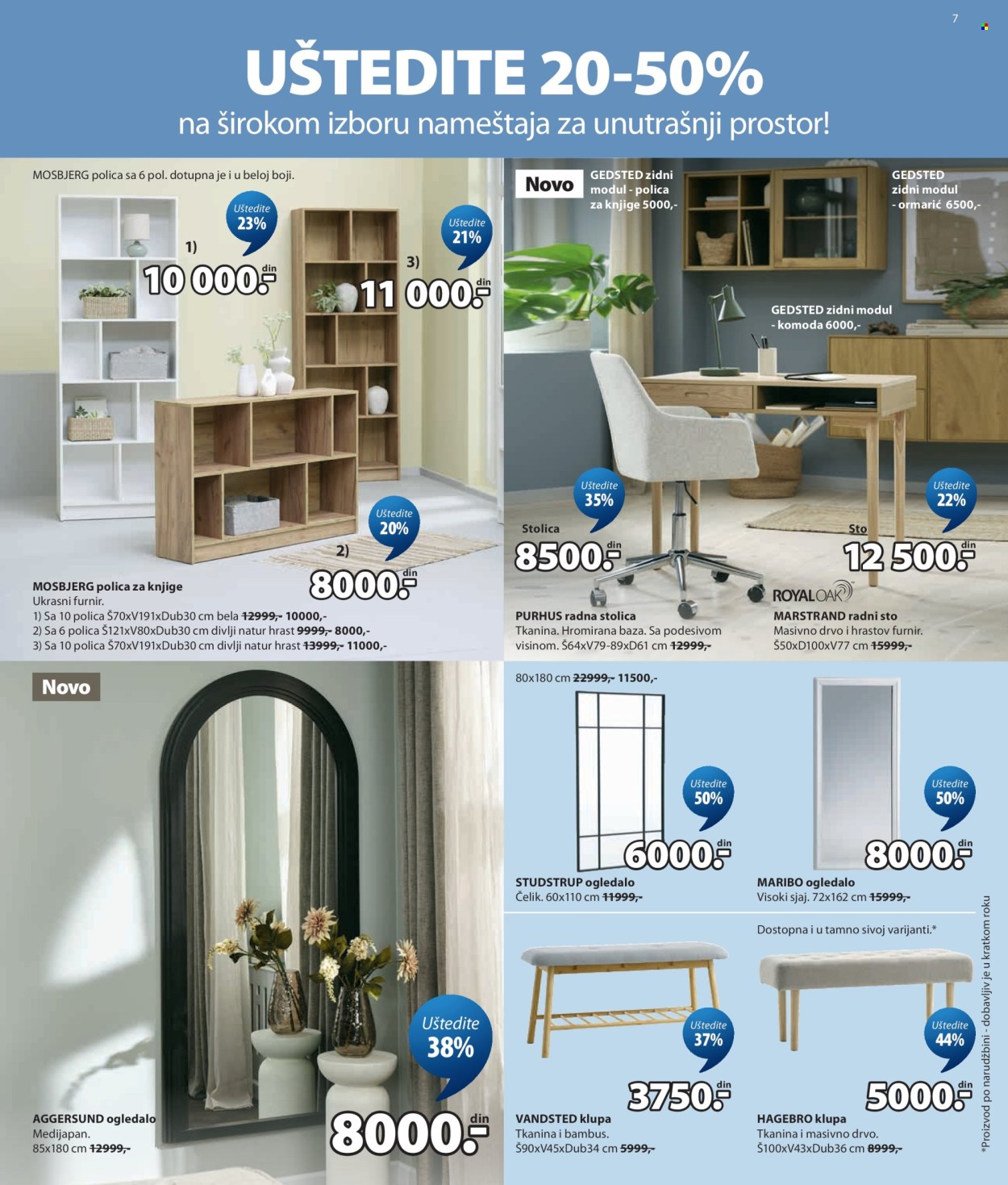 JYSK katalog  - 26.08.2026 - 01.09.2026. Stranica 7
