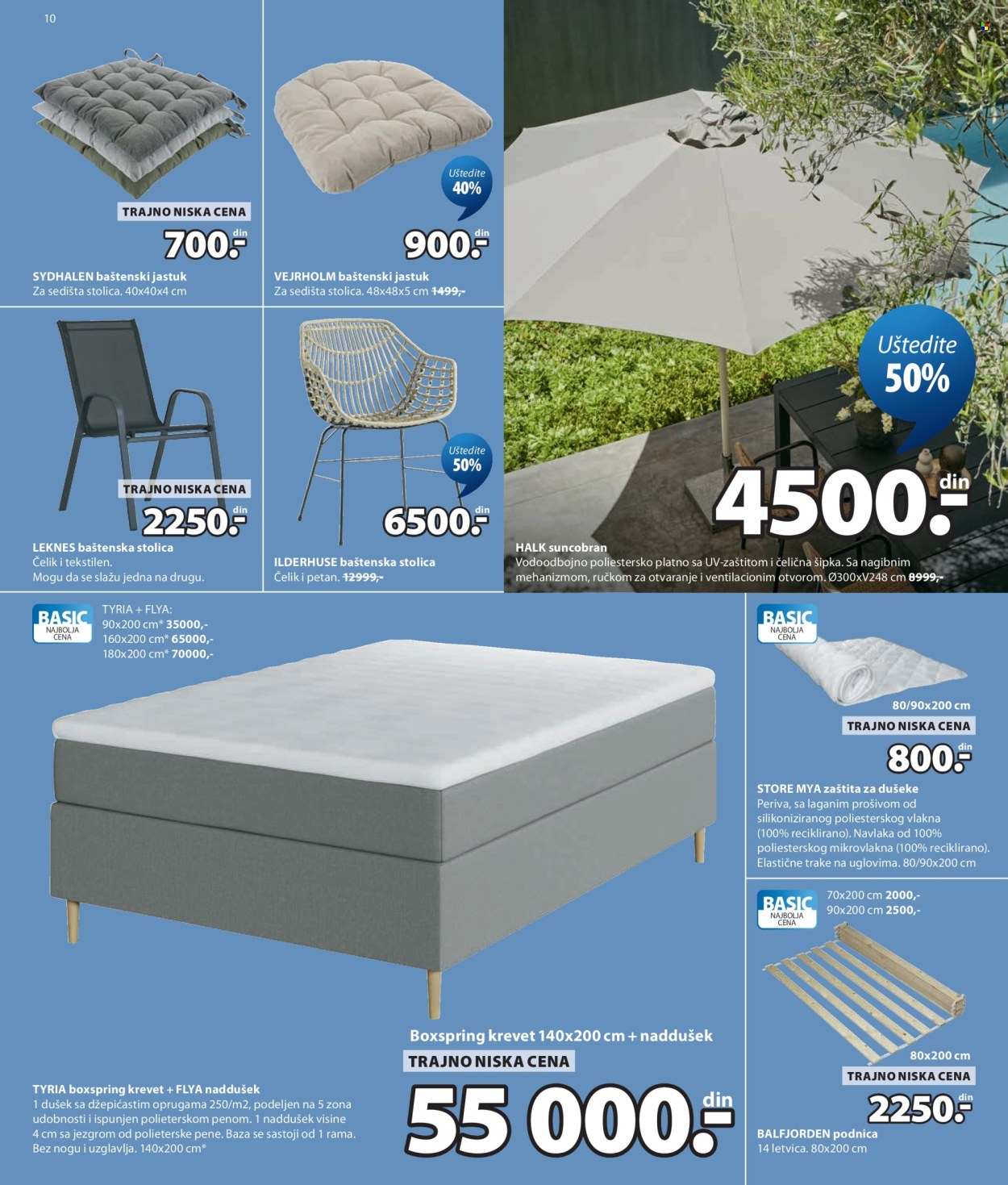 JYSK katalog  - 26.08.2026 - 01.09.2026. Stranica 10