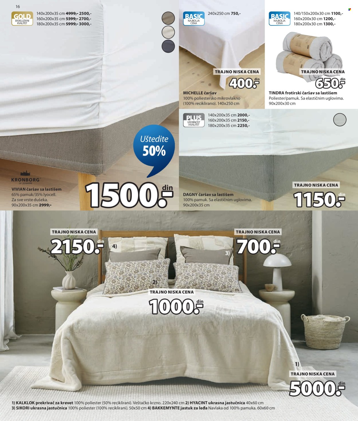 JYSK katalog  - 26.08.2026 - 01.09.2026. Stranica 16