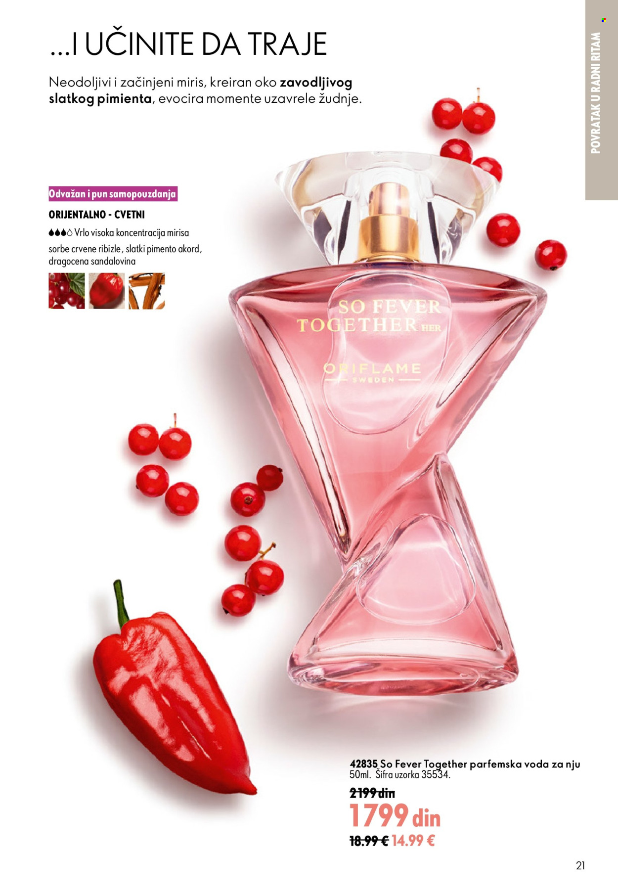 Oriflame katalog  - 26.08.2026 - 15.09.2026. Stranica 21