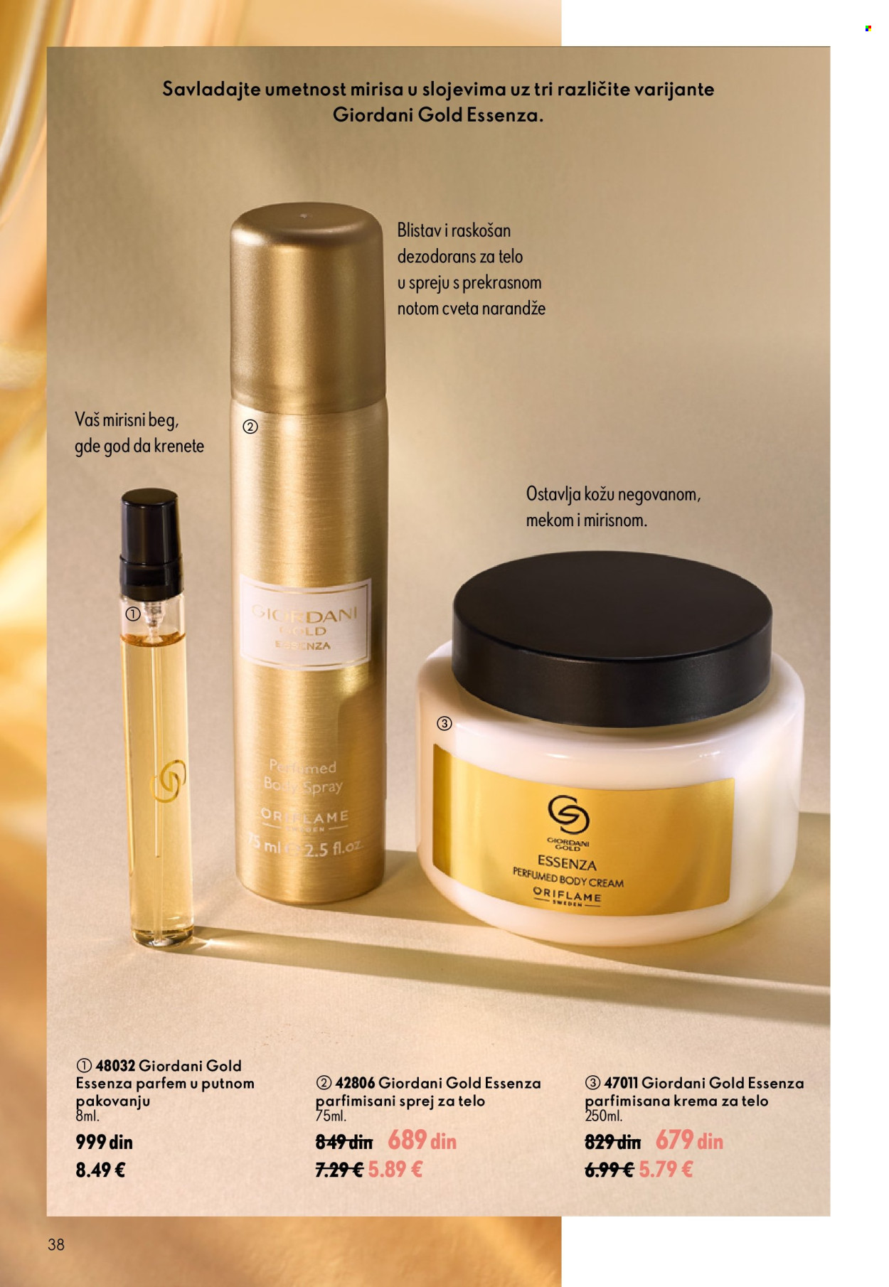 Oriflame katalog  - 26.08.2026 - 15.09.2026. Stranica 38