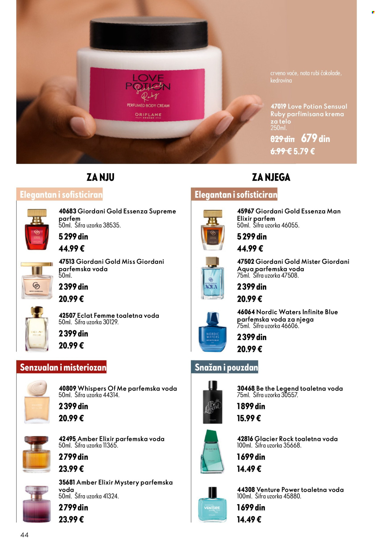 Oriflame katalog  - 26.08.2026 - 15.09.2026. Stranica 44