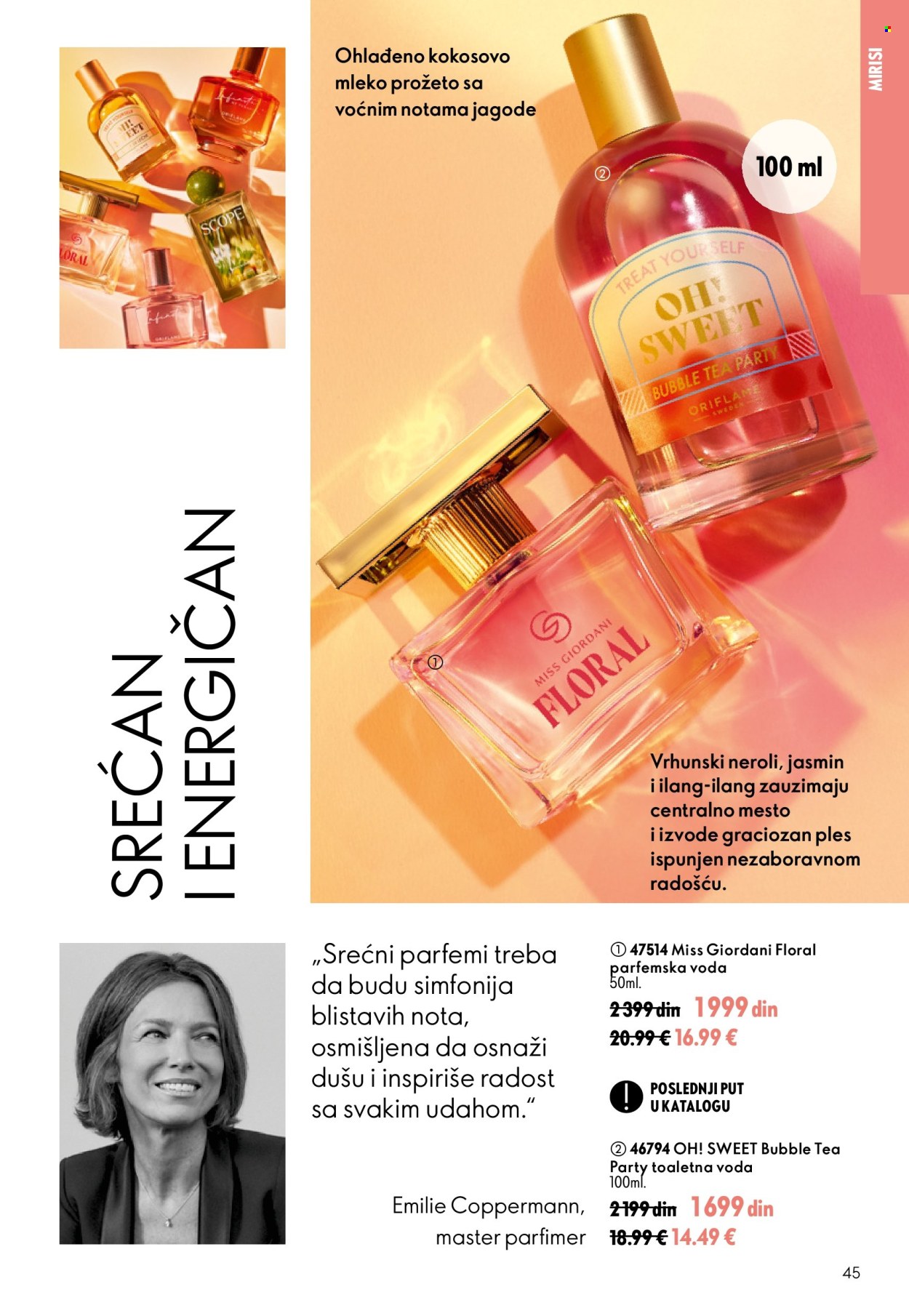 Oriflame katalog  - 26.08.2026 - 15.09.2026. Stranica 45