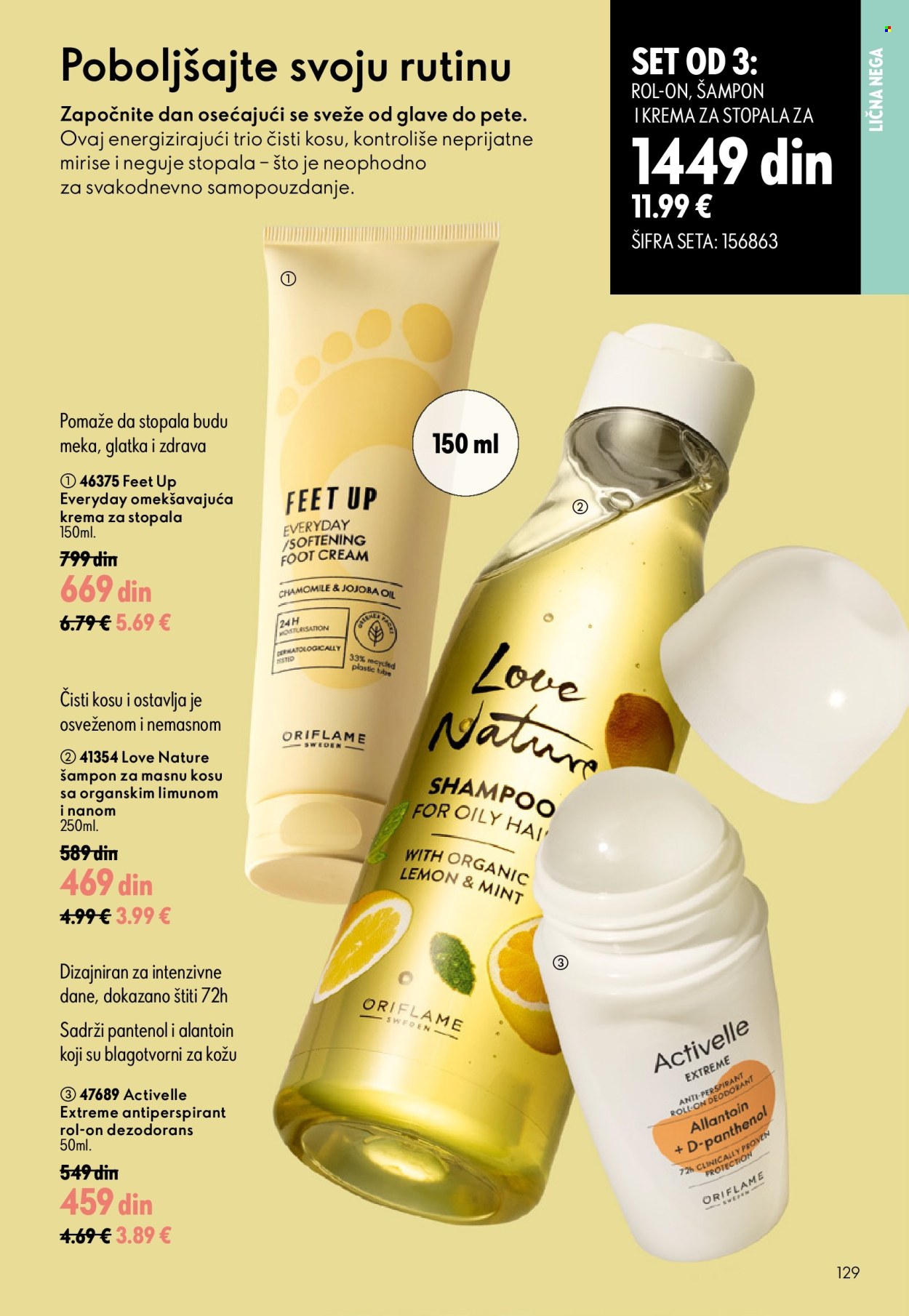 Oriflame katalog  - 26.08.2026 - 15.09.2026. Stranica 129