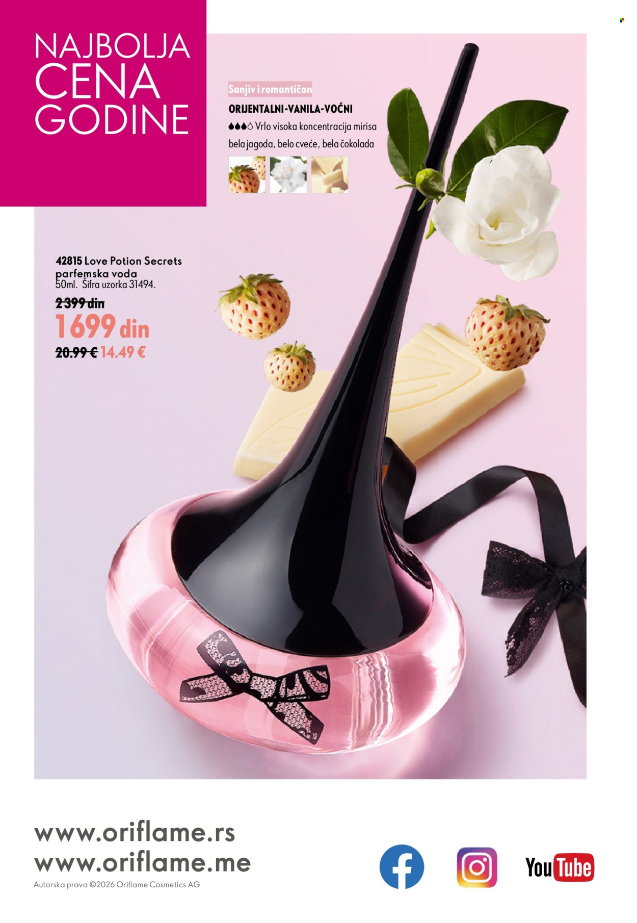 Oriflame katalog  - 26.08.2026 - 15.09.2026. Stranica 148