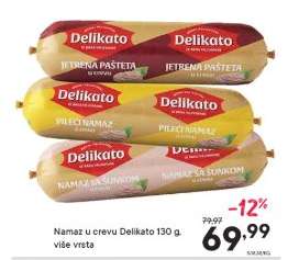 Namaz u crevu Delikato 130 g