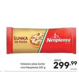 Kobasica pizza šunka mini Neoplanta 330 g