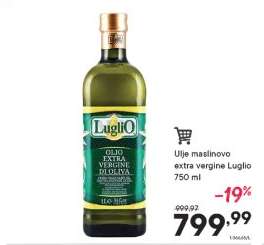 Ulje maslinovo extra vergine Luglio 750 ml