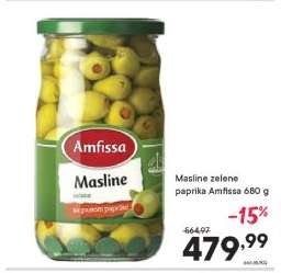Masline zelene paprika Amfissa 680 g