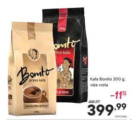 Kafa Bonito 200 g više vrsta