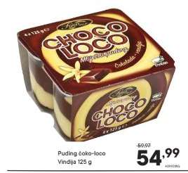 Puding čoko-loco