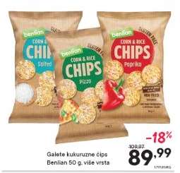 Galete kukuruzne čips