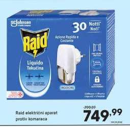 RAID Električni aparat protiv komaraca