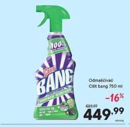 Odmašťovač Cillit bang 750 ml