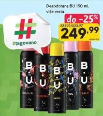 Dezodorans BU 150 ml