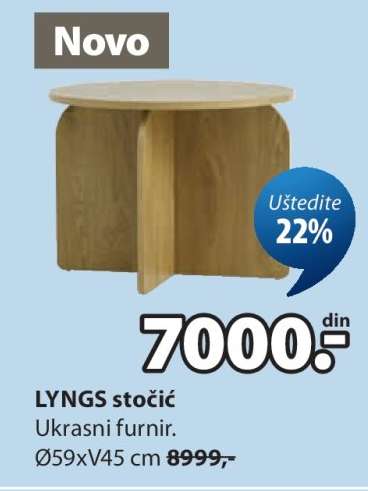 LYNGS stočić