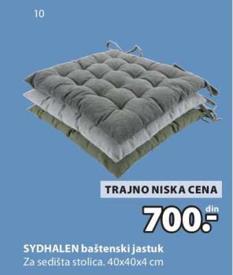 SYDHALEN baštenski jastuk