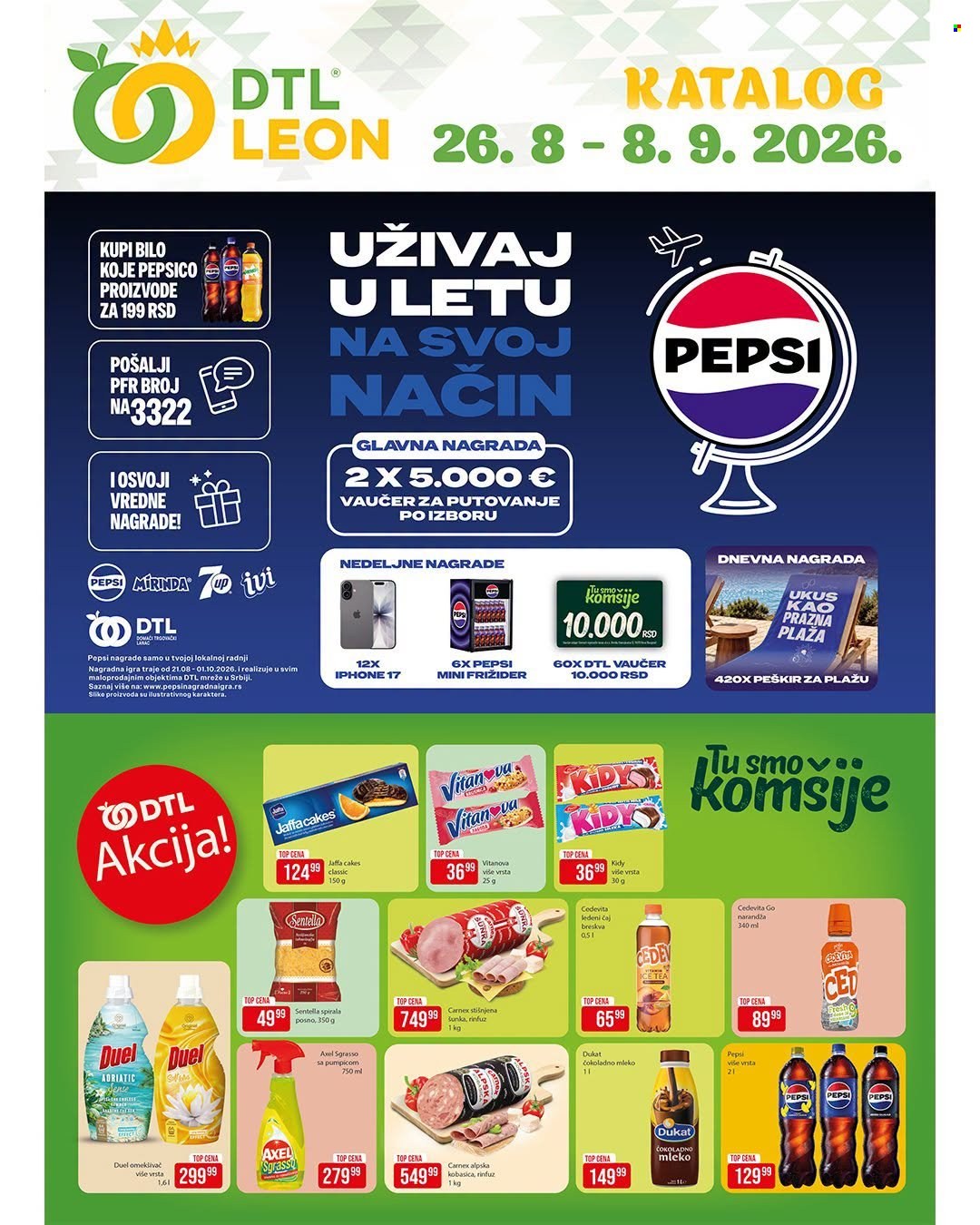 Leon Diskont katalog  - 26.08.2026 - 08.09.2026. Stranica 1