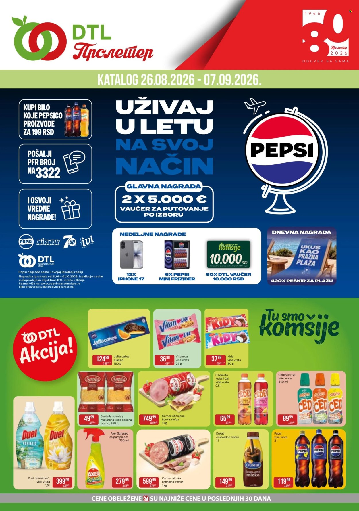 Metalac Proleter katalog  - 26.08.2026 - 07.09.2026. Stranica 1