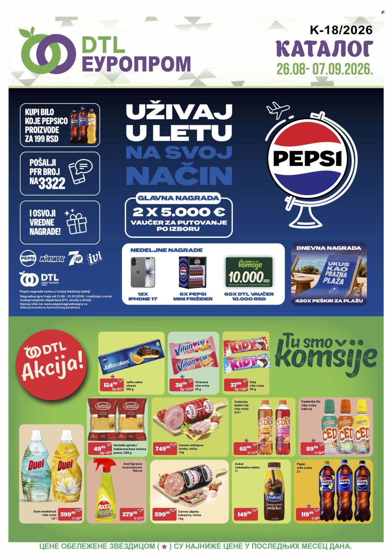 Europrom katalog  - 26.08.2026 - 07.09.2026. Stranica 1