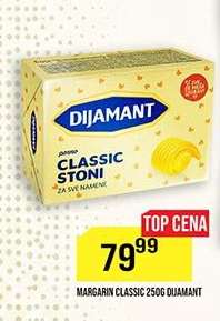 Margarín Classic 250g Dijamant