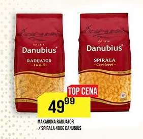 Makarona Radijator / Spirala 400g Danubius