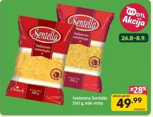 Tjestenina Sentella