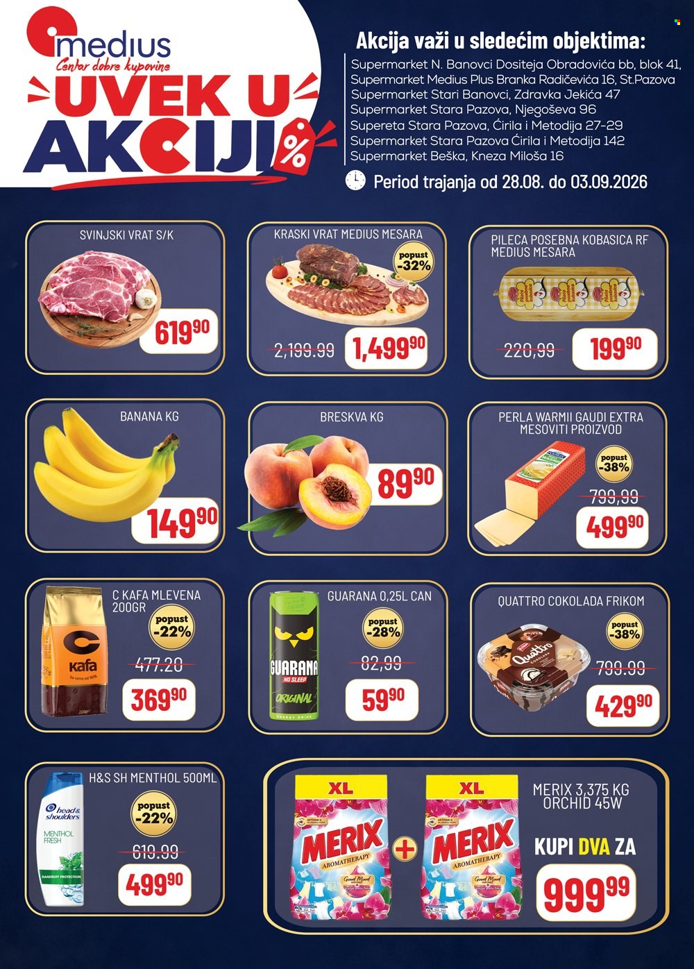 Medius katalog  - 28.08.2026 - 03.09.2026. Stranica 1