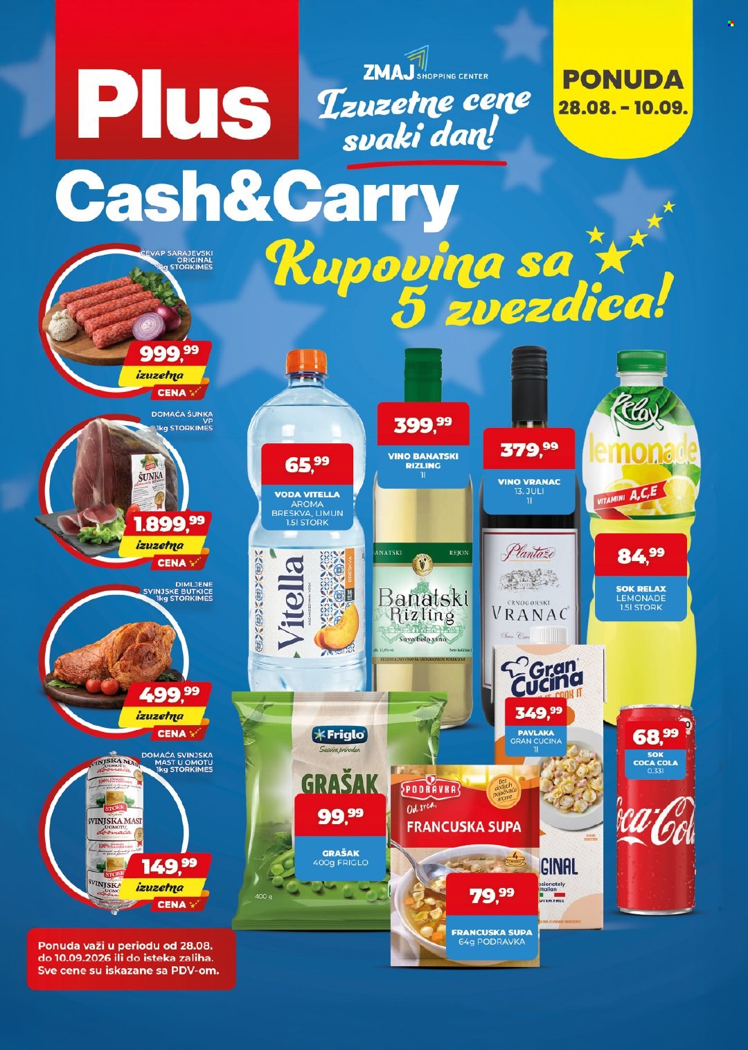 Plus Cash & Carry katalog  - 28.08.2026 - 10.09.2026. Stranica 1
