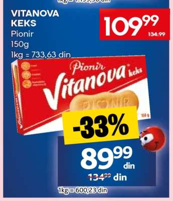 VITANOVA KEKS