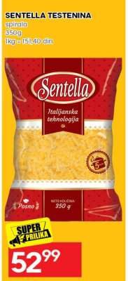 SENTELLA TESTENINA