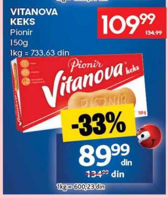 VITANOVA KEKS