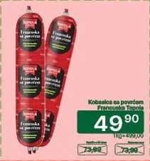 Kobasica sa povrćem Francuska Topola