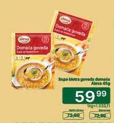 Supa bistra goveđa domaća Aleva 45g