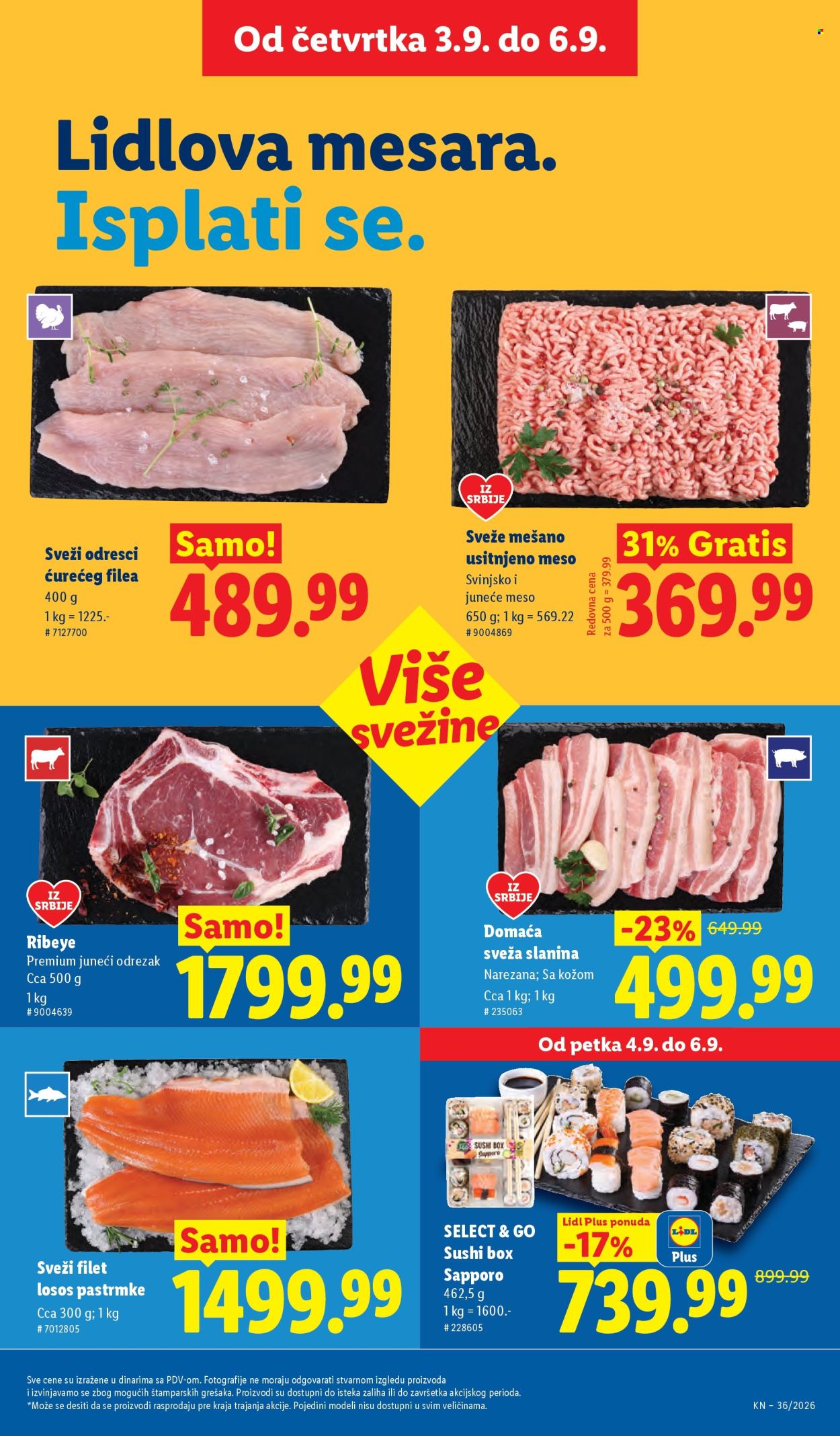 Lidl katalog  - 03.09.2026 - 09.09.2026. Stranica 25