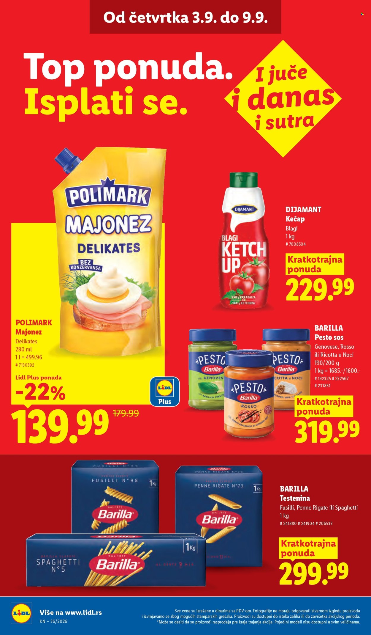 Lidl katalog  - 03.09.2026 - 09.09.2026. Stranica 32