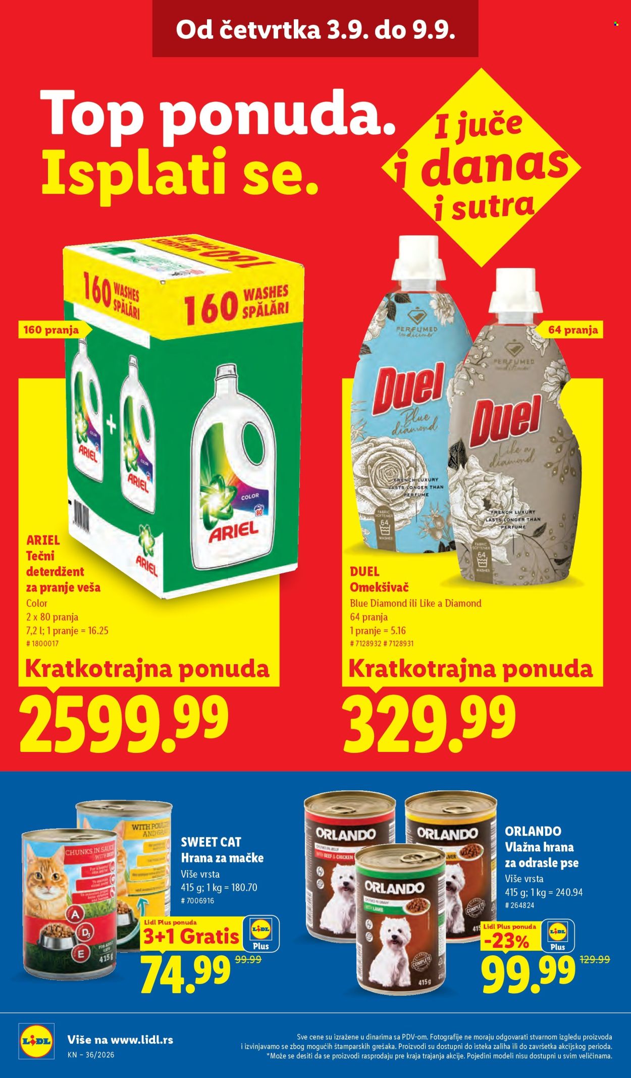 Lidl katalog  - 03.09.2026 - 09.09.2026. Stranica 38