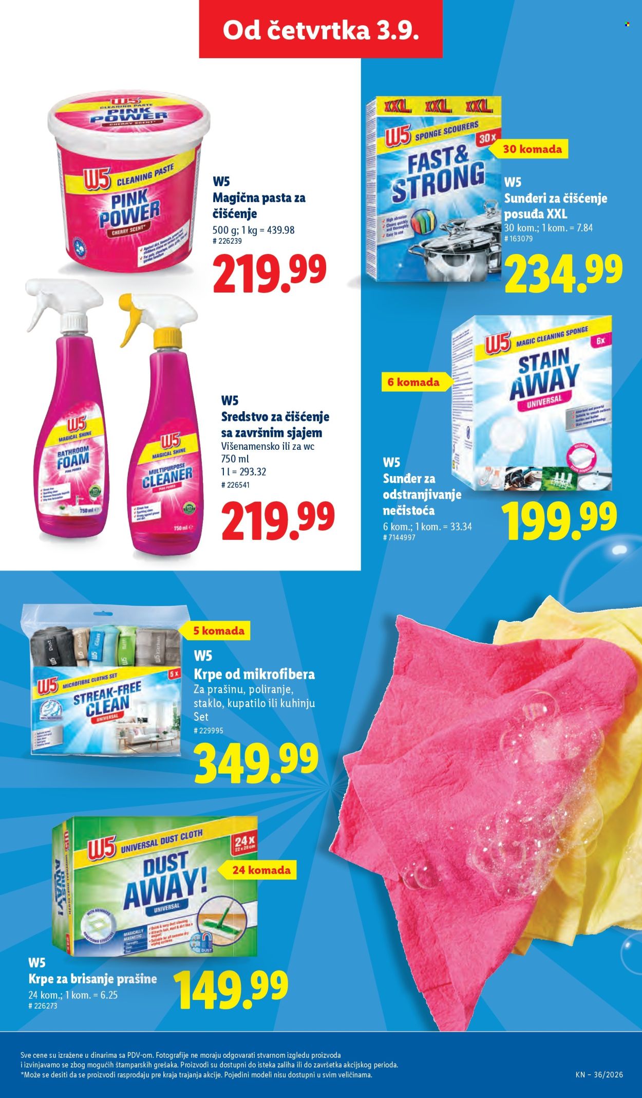 Lidl katalog  - 03.09.2026 - 09.09.2026. Stranica 43