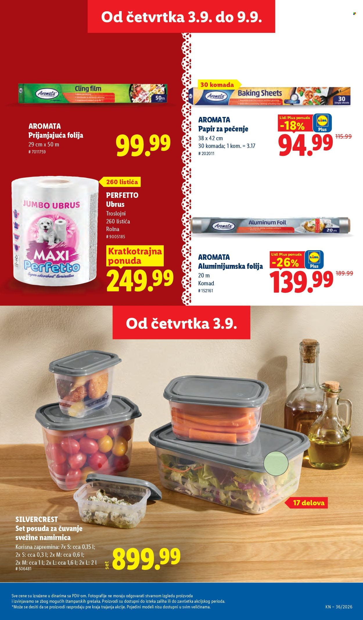 Lidl katalog  - 03.09.2026 - 09.09.2026. Stranica 57