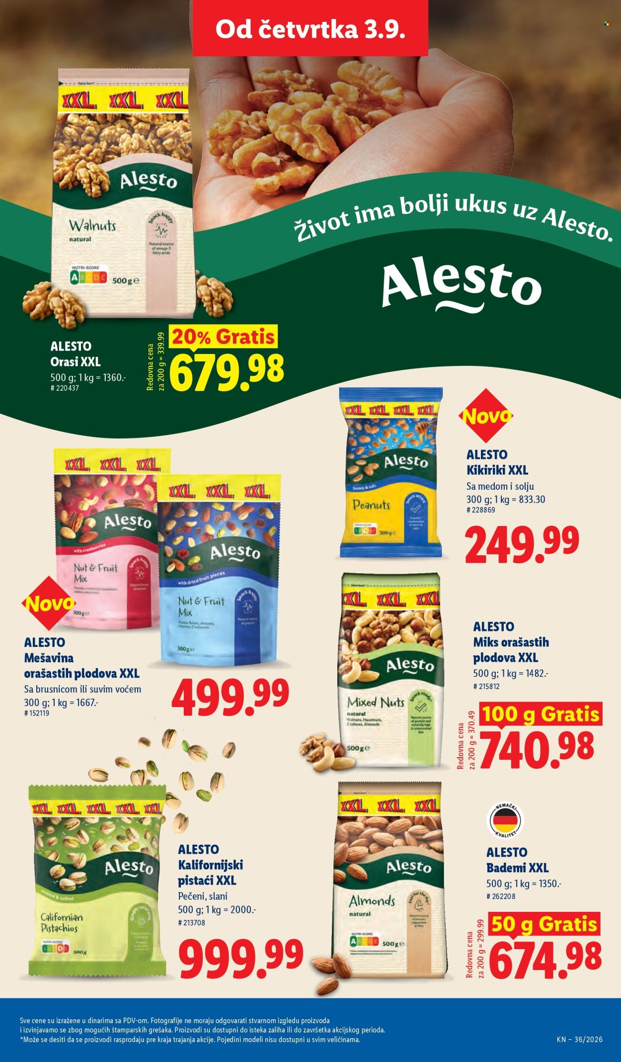 Lidl katalog  - 03.09.2026 - 09.09.2026. Stranica 65