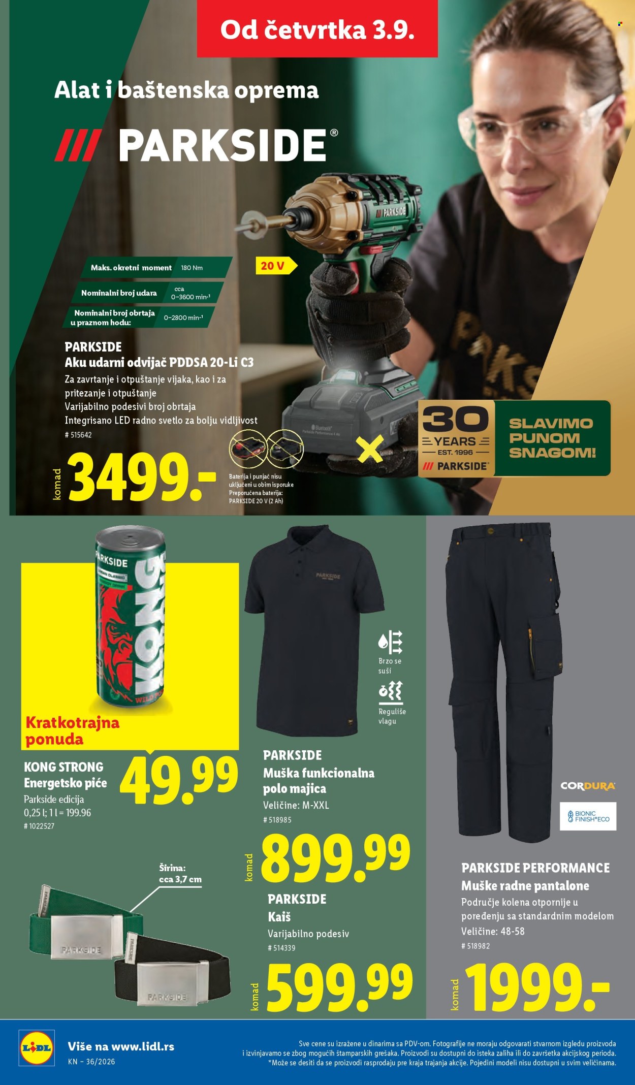 Lidl katalog  - 03.09.2026 - 09.09.2026. Stranica 90