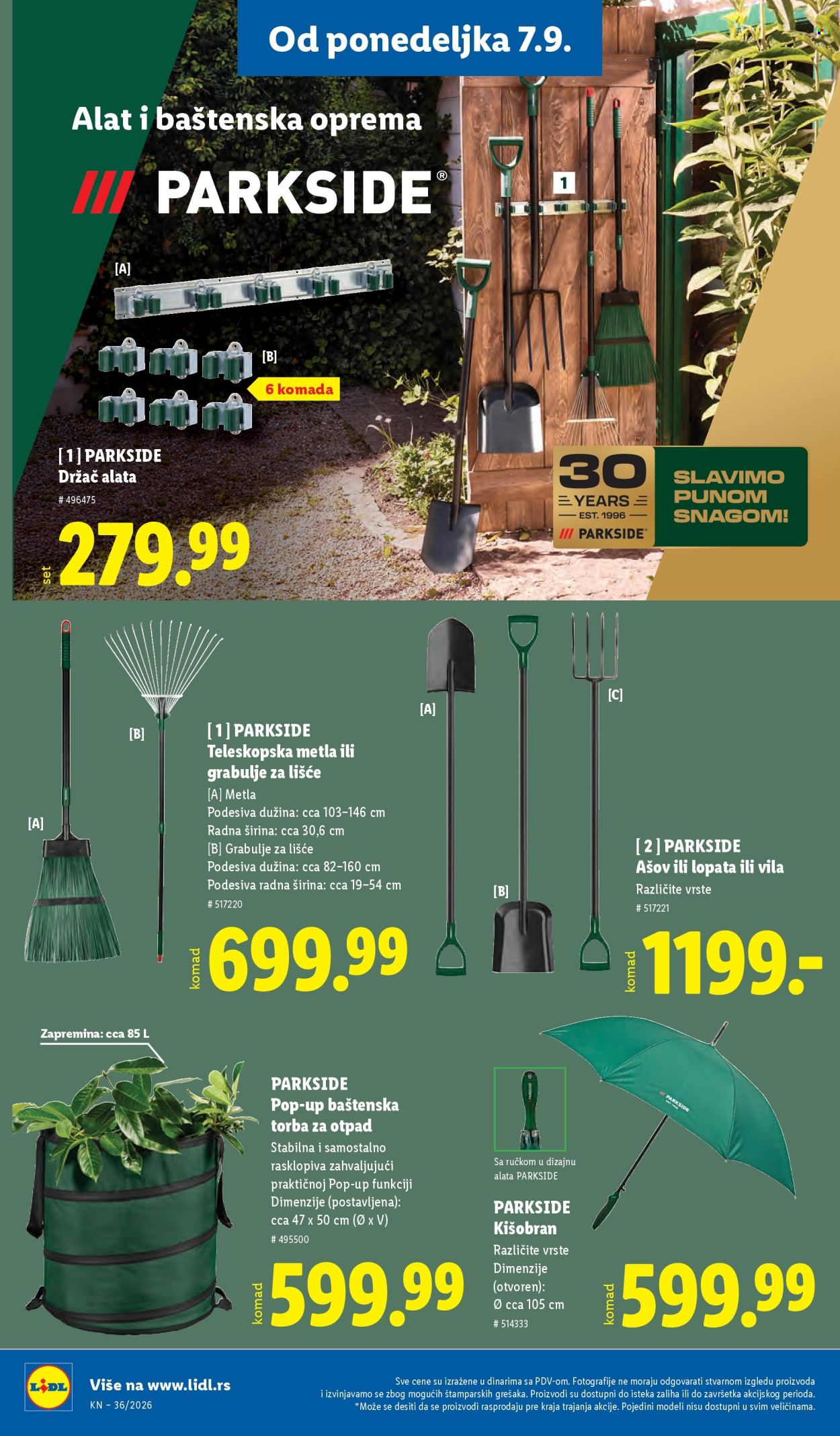 Lidl katalog  - 03.09.2026 - 09.09.2026. Stranica 104