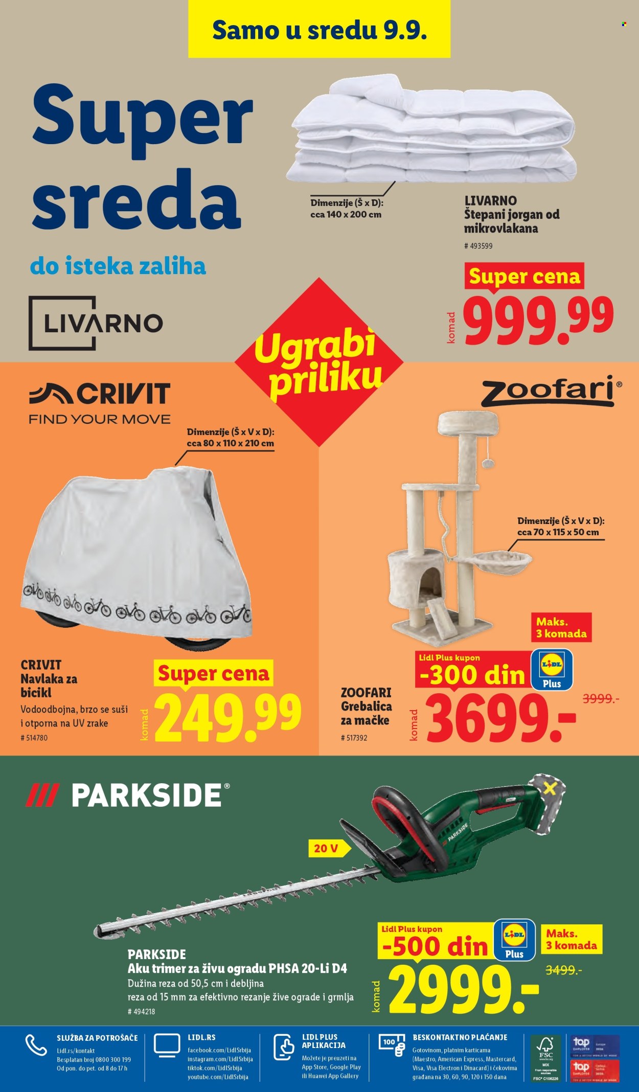 Lidl katalog  - 03.09.2026 - 09.09.2026. Stranica 116