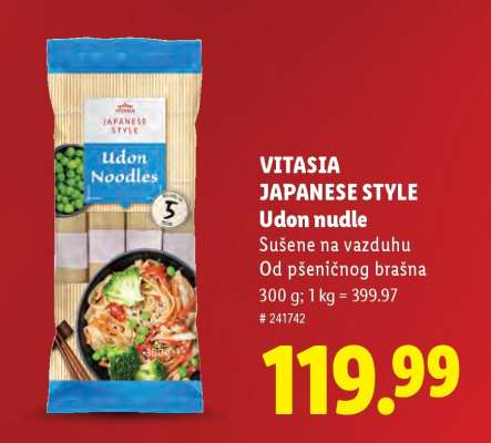 VITASIA JAPANESE STYLE Udon nudle