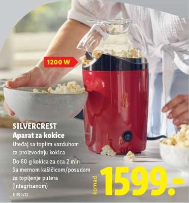 SILVERCREST Aparat za kokice