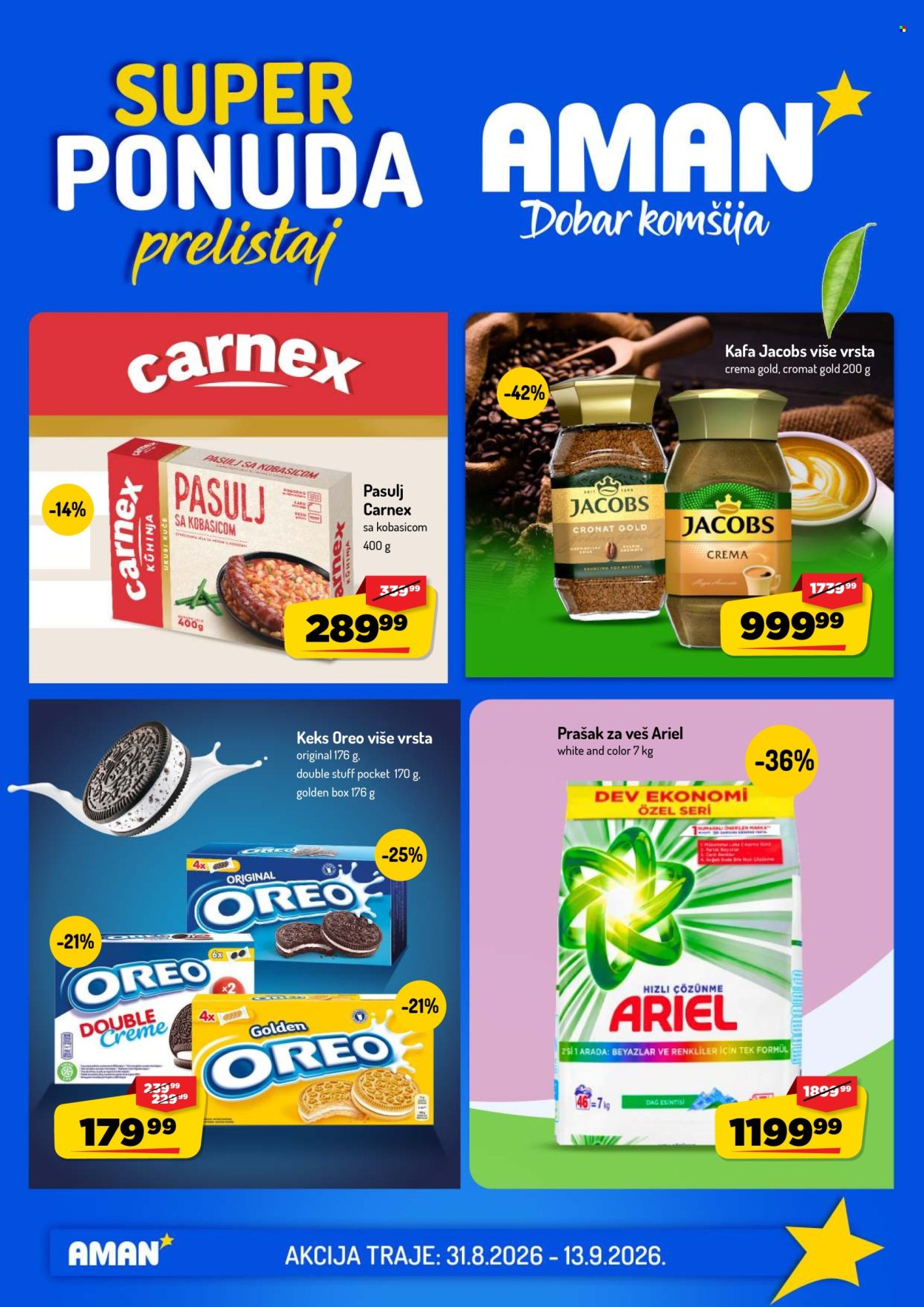 Aman katalog  - 31.08.2026 - 13.09.2026. Stranica 1