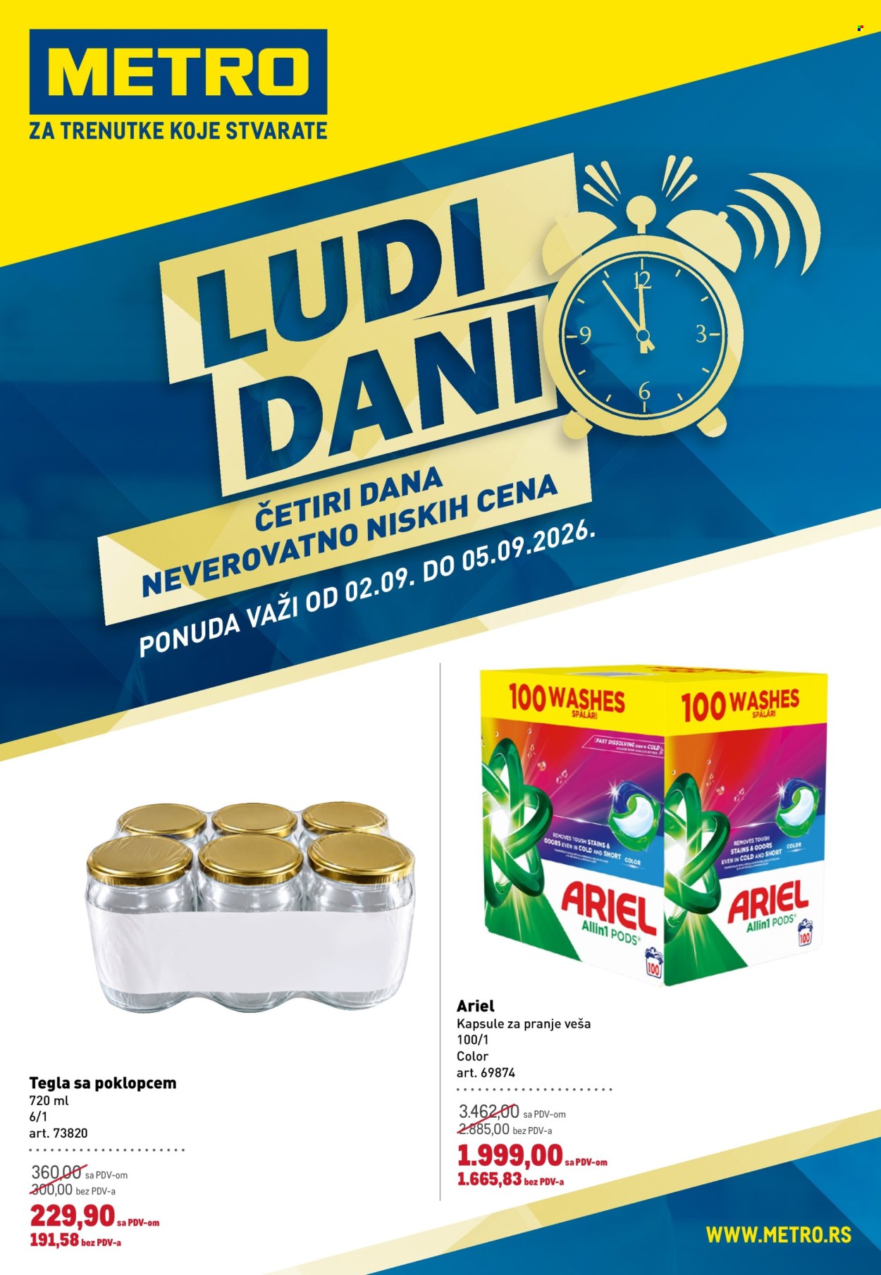 Metro katalog  - 02.09.2026 - 05.09.2026. Stranica 1