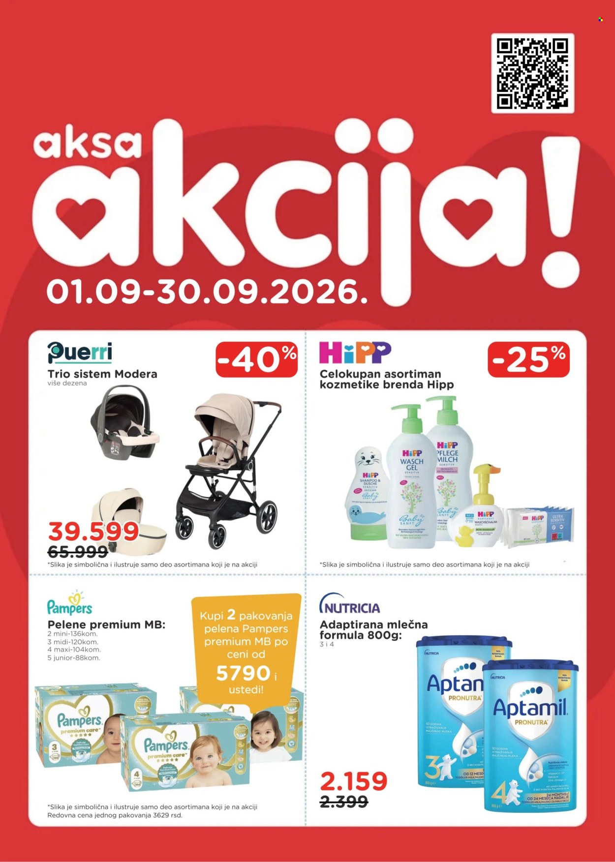 Aksa katalog  - 01.09.2026 - 30.09.2026. Stranica 1
