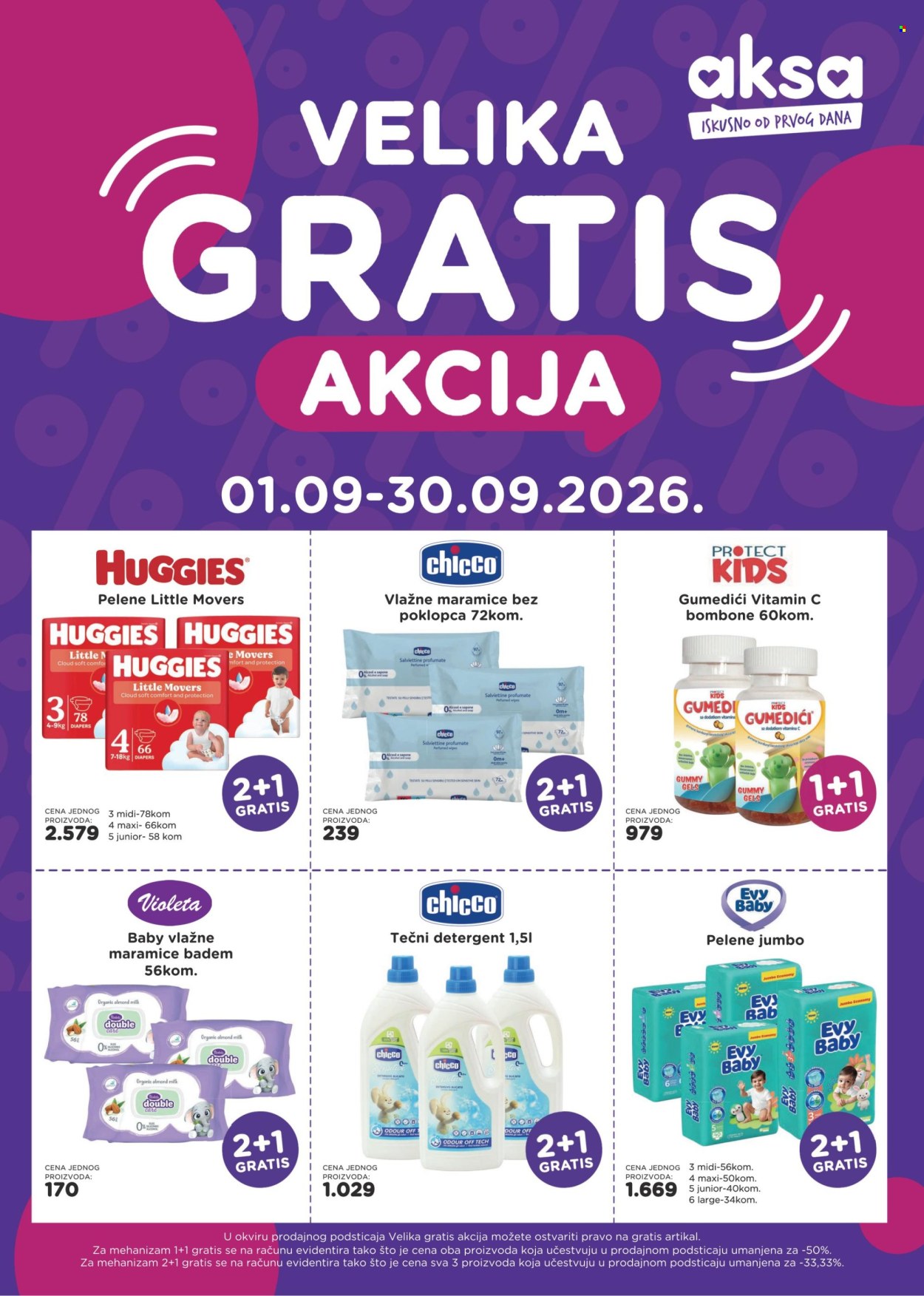 Aksa katalog  - 01.09.2026 - 30.09.2026. Stranica 1